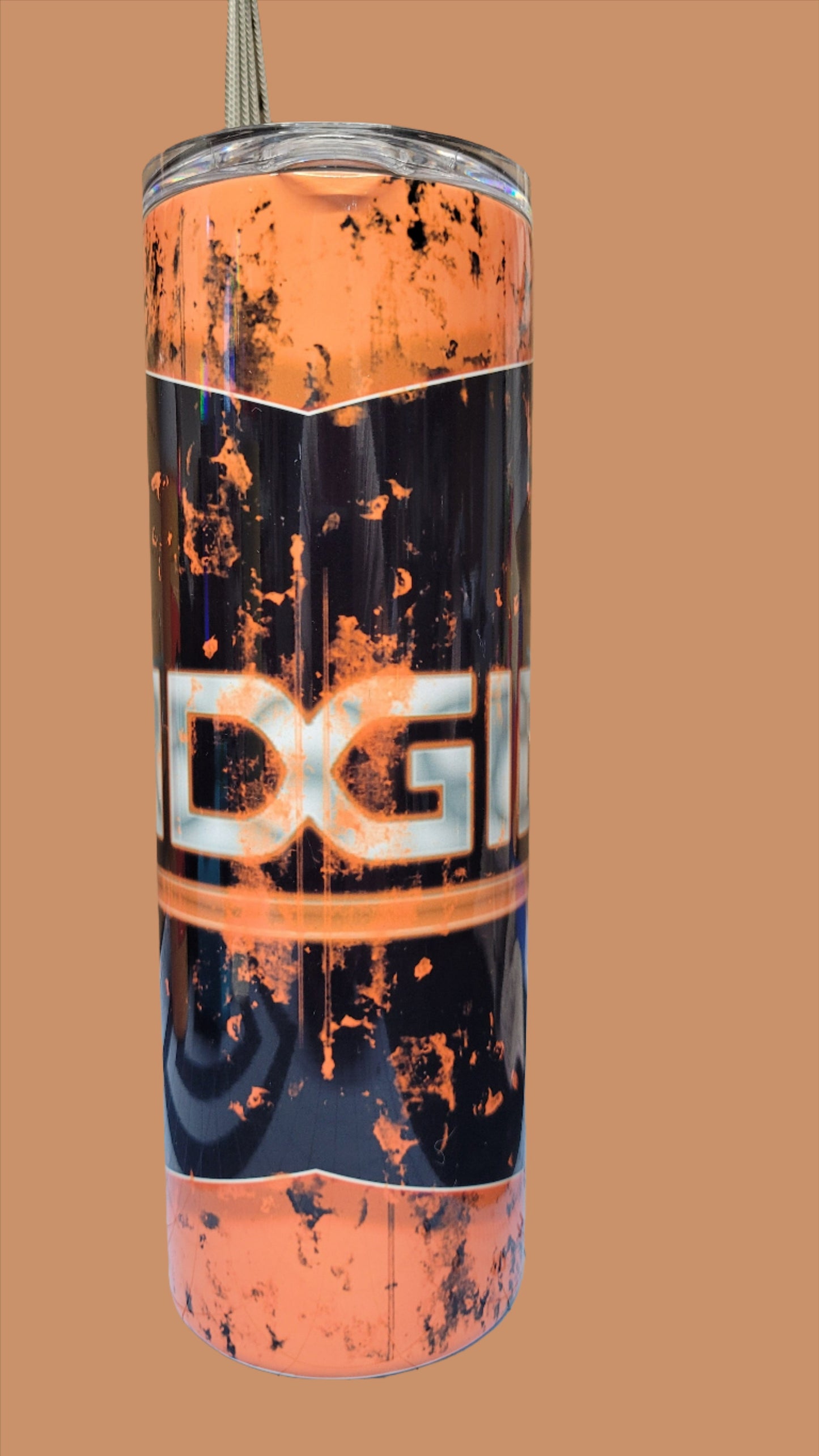 New to our line is our distressed finish look. Here we have a Ridgid series. Tradesmen know the quaity Ridgid offers and that follows through on this tumbler.