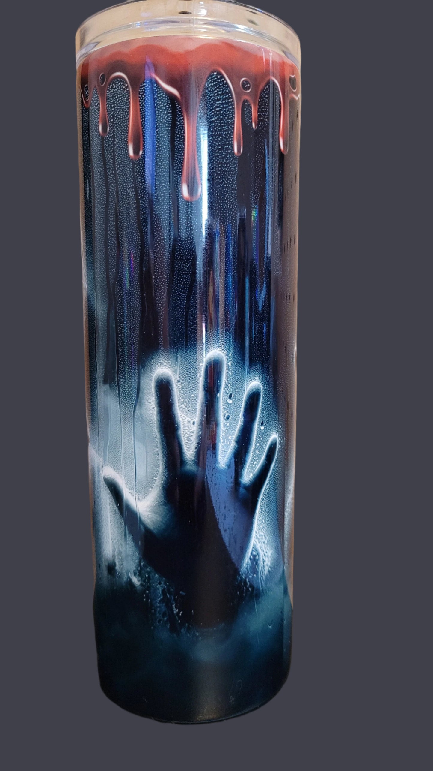 Our horror series sees a new addition.... Michael Myers staring at you through a window in the rain....blood dripping down from the top...