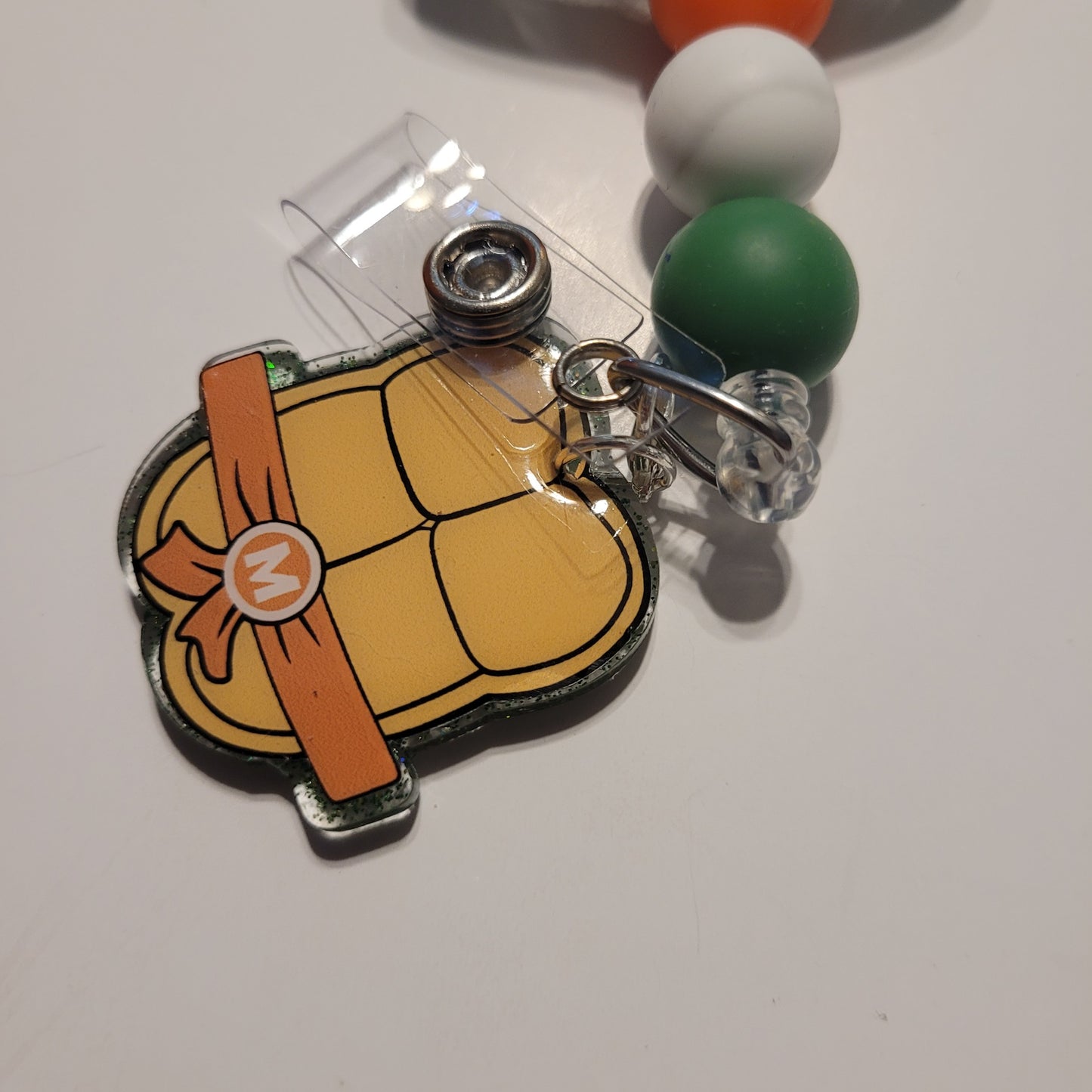 Badge Reel Sewer Mutant With Charm