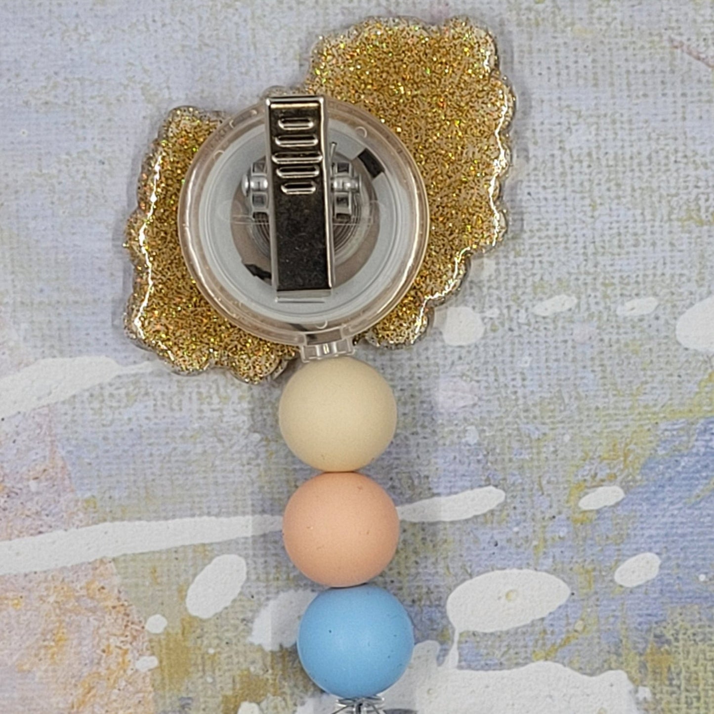 Badge Reel Dog Sisters