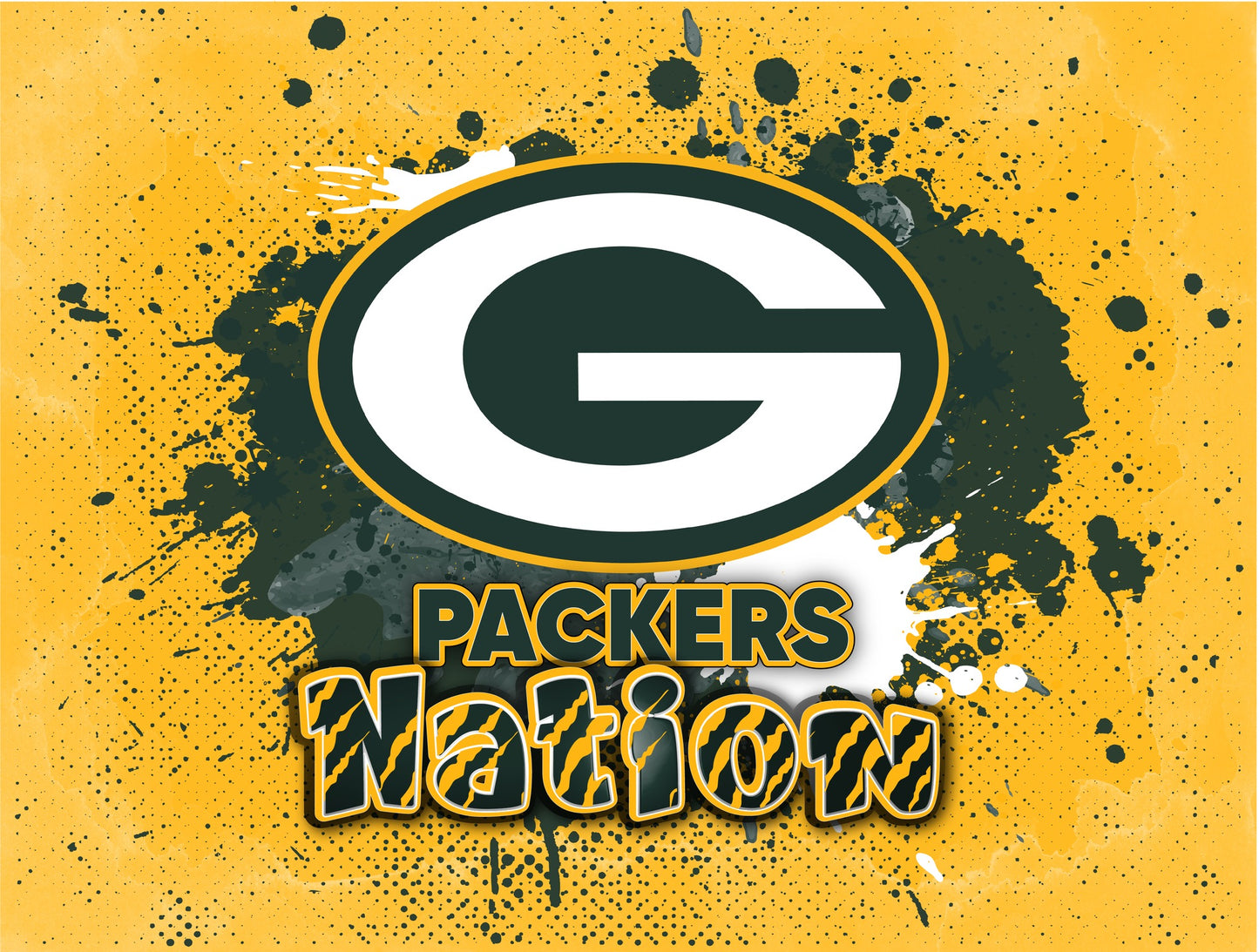 We present our new Sports Series to you with this Packers Paint Splash tumbler. Green & gold colors in a paint splatter format for a unique look.