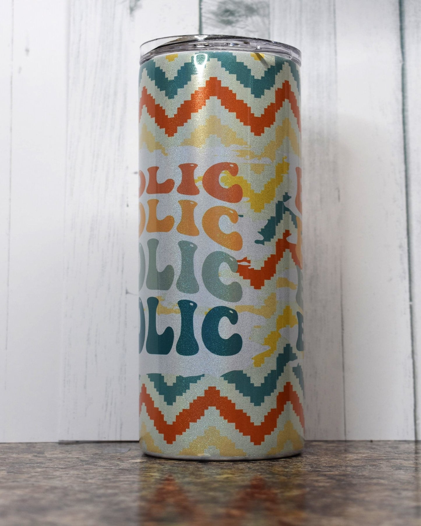 Fill up this 20 oz Stainless Steel Sublimated Bookaholic Tumbler with your favorite drink, grab a book and enjoy the read .