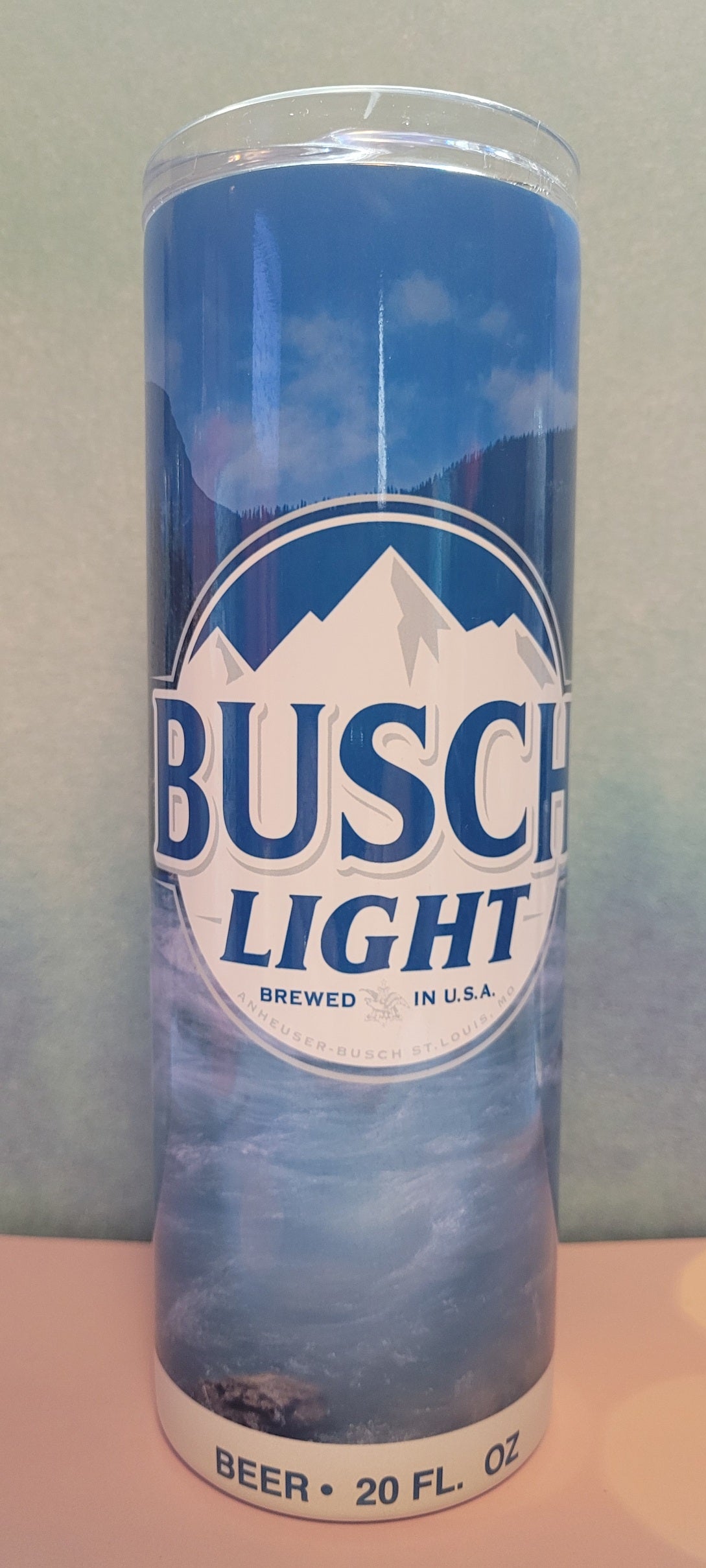 Let's head to the mountains and grab a Latte on the way. Beer latte that is. This 20 oz stainless steel tumbler is perfect for enjoying a cold beer.