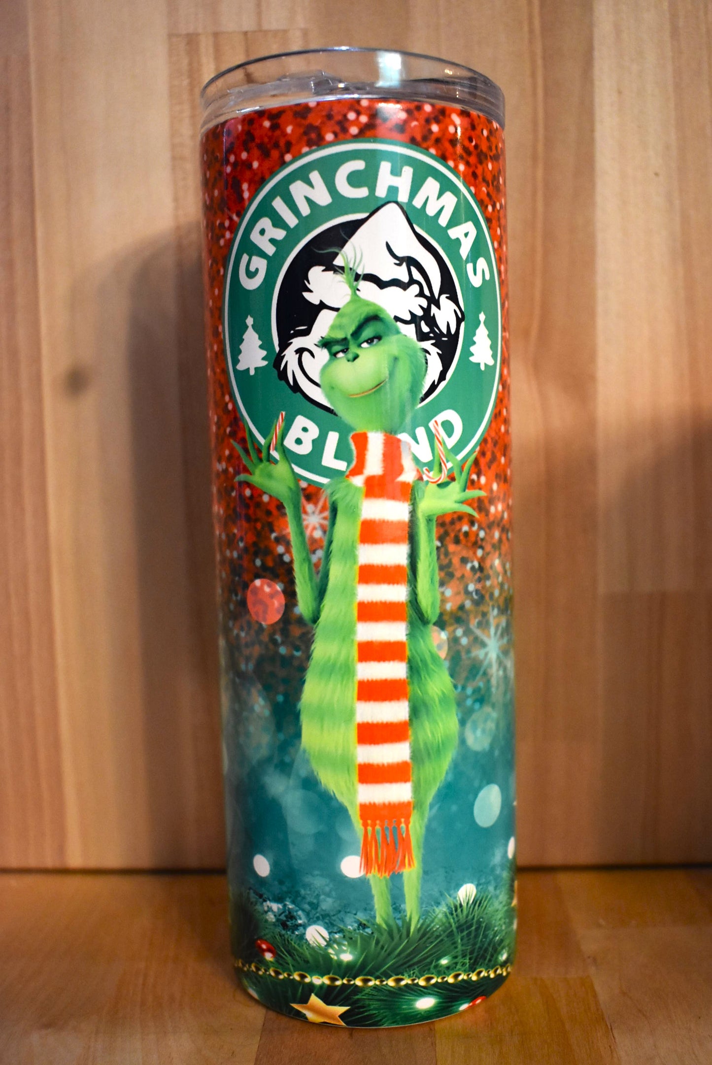 Start your day with a tumbler full of some Grinchmas Blend. Designed and crafted by yours truly... The Grinch. Double-wall vacuum insulation ensures that beverages stay cold for 24+ hours and warm for 8 hours, with a sliding BPA-FREE lid and clear straw to complete the look. Share it with the special Bah Humbug person in your life.