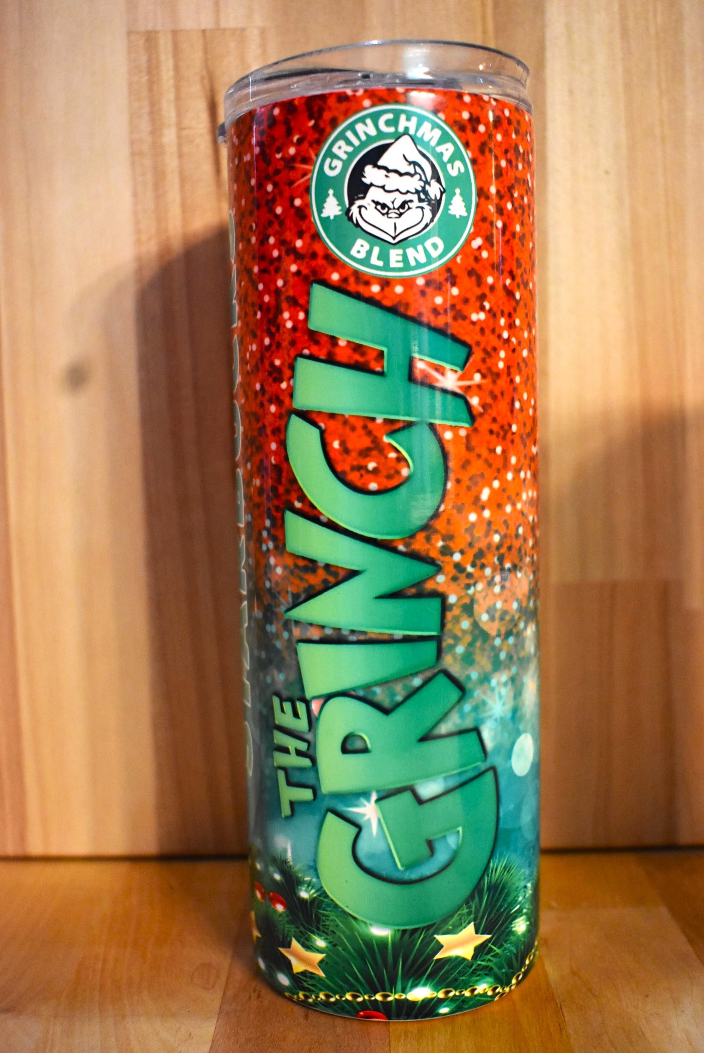 Start your day with a tumbler full of some Grinchmas Blend. Designed and crafted by yours truly... The Grinch. Double-wall vacuum insulation ensures that beverages stay cold for 24+ hours and warm for 8 hours, with a sliding BPA-FREE lid and clear straw to complete the look. Share it with the special Bah Humbug person in your life.