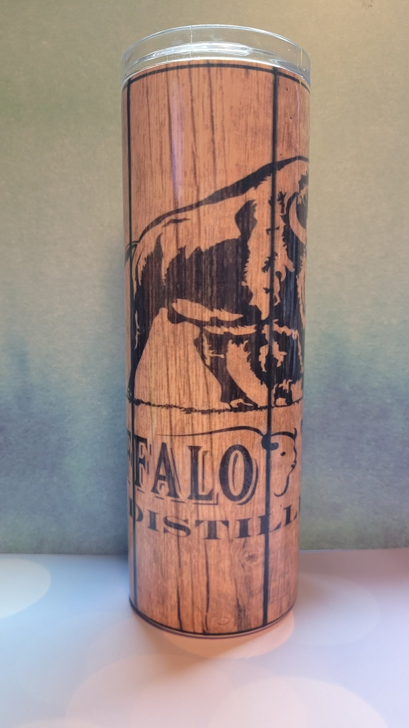 Tumbler 20 oz Buffalo Trace Wood Grain