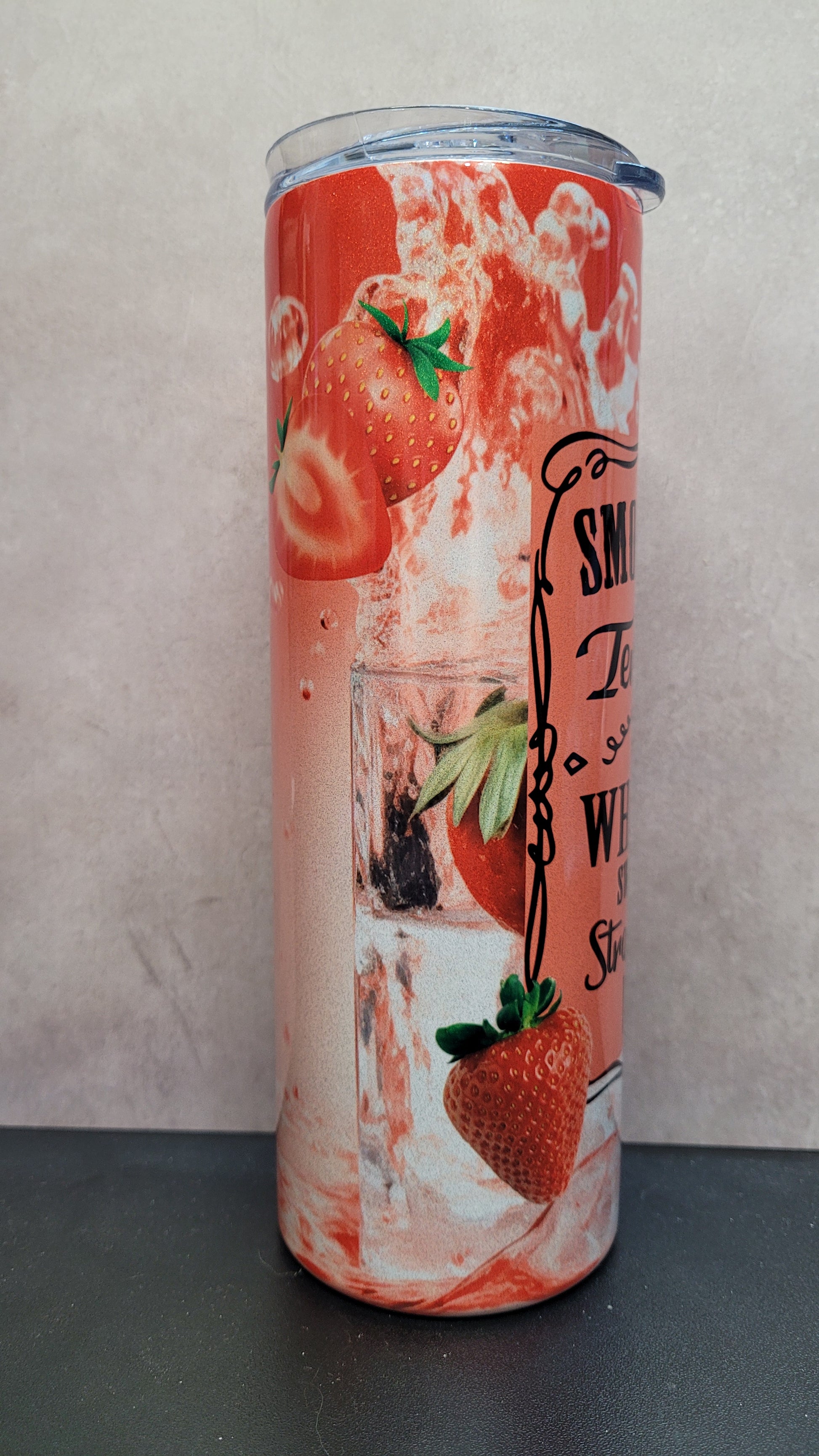 Experience the perfect combination of smooth Tennessee whiskey and sweet strawberry wine with our 20 oz Tumbler. A beautiful addition to any collection for those who appreciate both flavors.