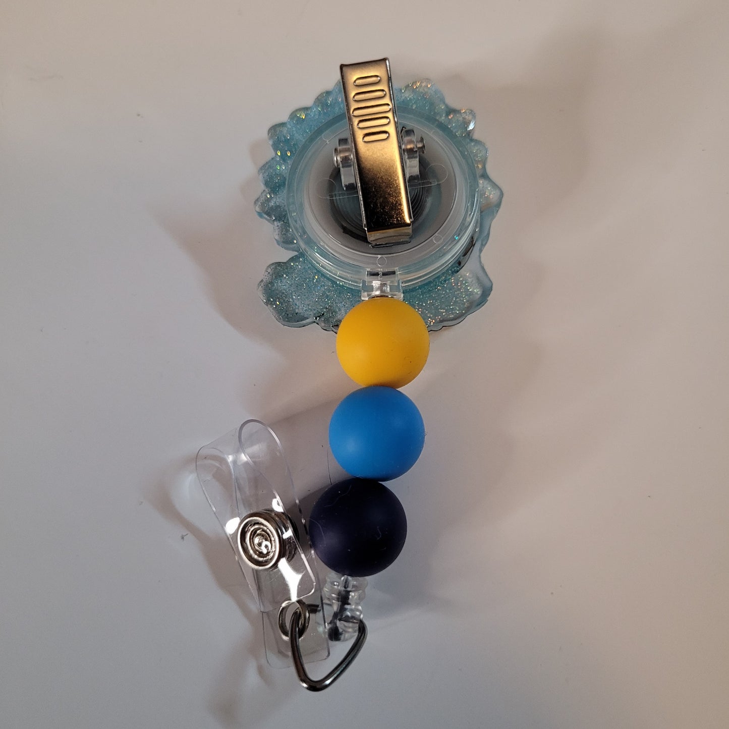 Badge Reel Out Of This World Sunflower