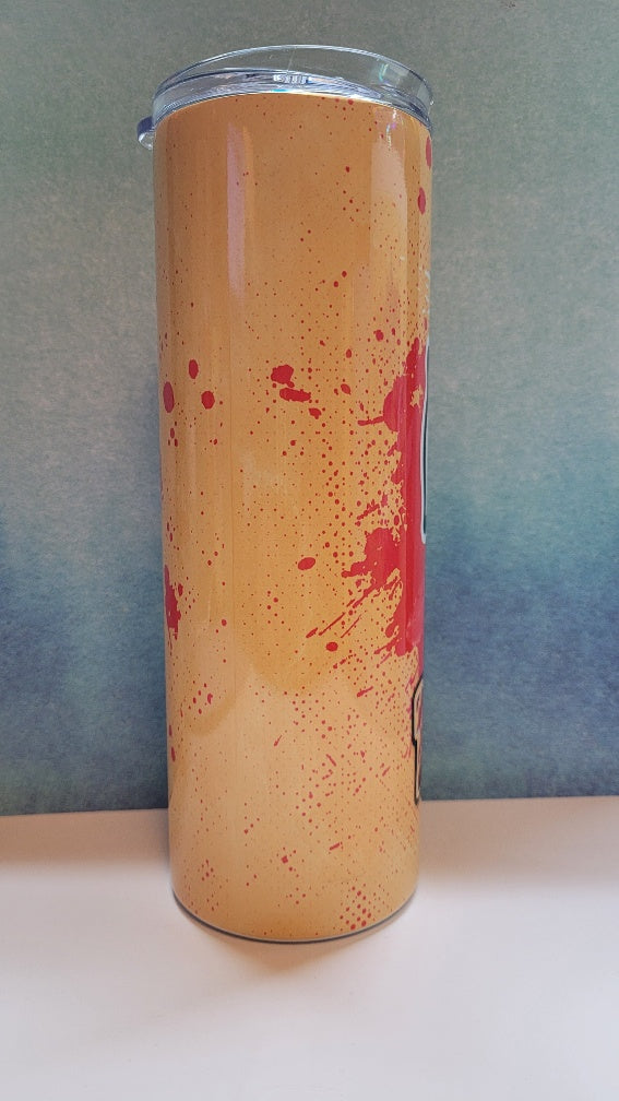 Tumbler 20 oz Chiefs Paint Splatter
