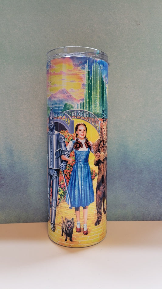 TUMBLER WITH WIZARD OF OZ THEME