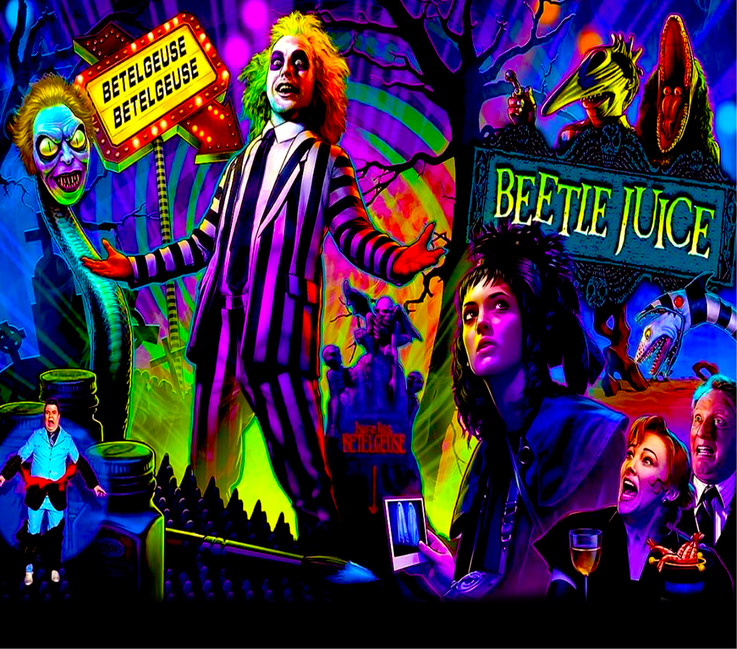 Tumbler 20 oz Beetle Juice