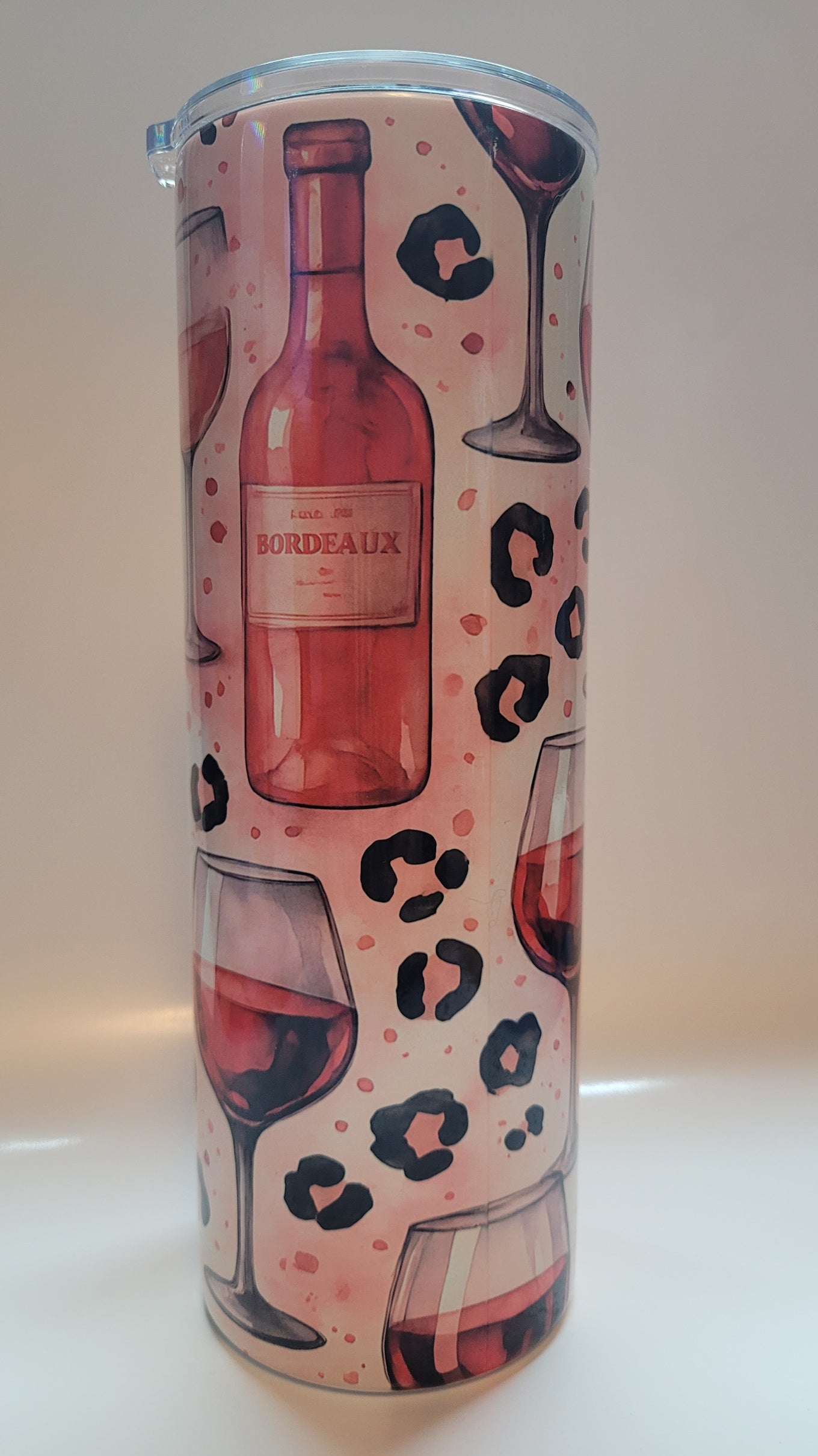 Not Enough Wine Tumbler 20 oz - Funny Wine Lover Insulated Cup