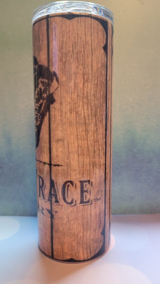 Tumbler 20 oz Buffalo Trace Wood Grain
