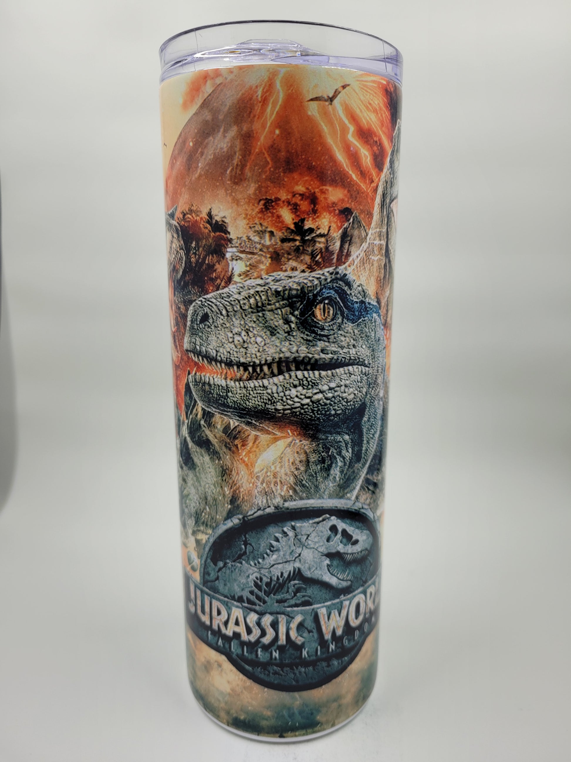 Tumbler 20 oz Stainless Sublimated Raptor Stampede